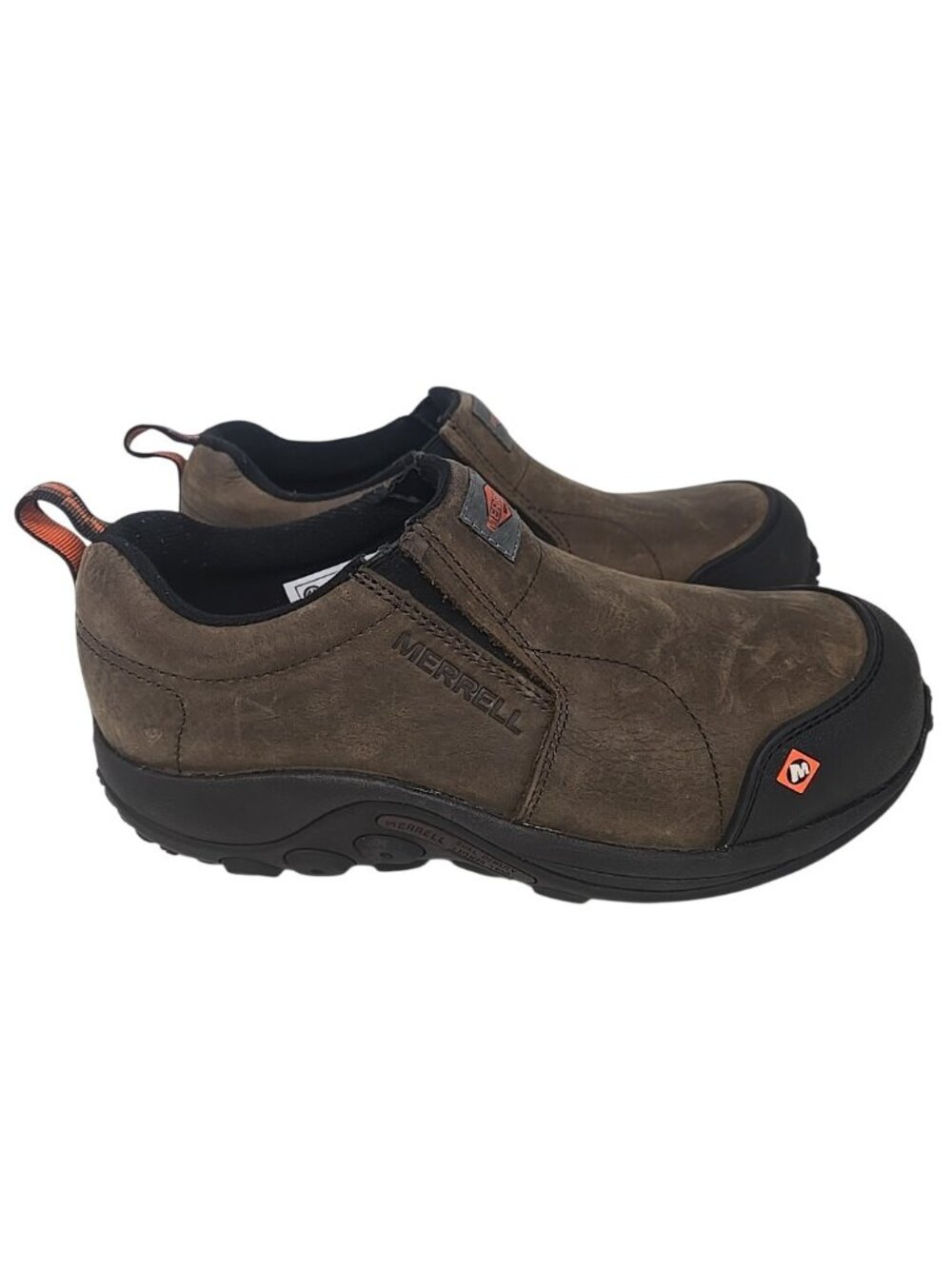 MERRELL MEN'S JUNGLE MOC LTR CT CSA Work Shoes J003345W Brown 9.5W - Picture 2 of 8